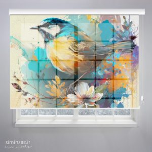 پرده شیدرول کد 4567