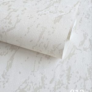 کاغذ دیواری ساده کرم خیلی روشن با پتینه کد 012