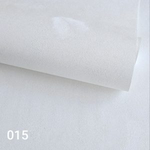 کاغذ دیواری ساده سفید شیری با اکلیل طلایی کد 015